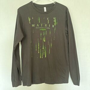 Matrix Resurrections Promotional T Shirt Bella-canvas airlume jersey L